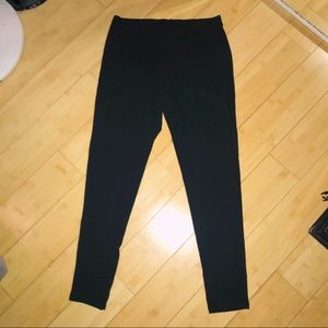 New black Hanes leggings NWOT